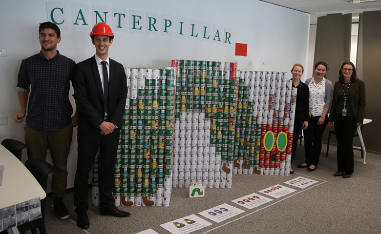 The Hungry Caterpillar, Communities@Work, CANstruction