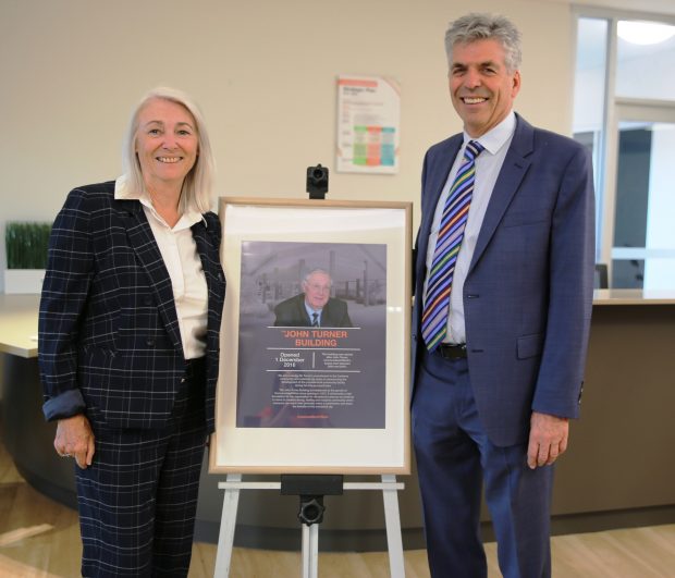 Communities@Work commemorates John Turner as it celebrates the third anniversary of the opening of the John Turner building