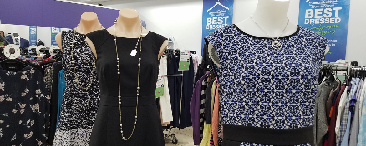 Men and Women's Clothing in Op Shop Canberra Communities@Work Best Dressed Store 1