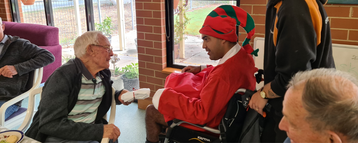 Communities@Work Seniors and Disability Clients Christmas