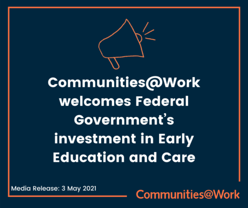 Communities@Work Media Release_Child Care Subsidy_FederalGovernmentAnnouncement_03May2021