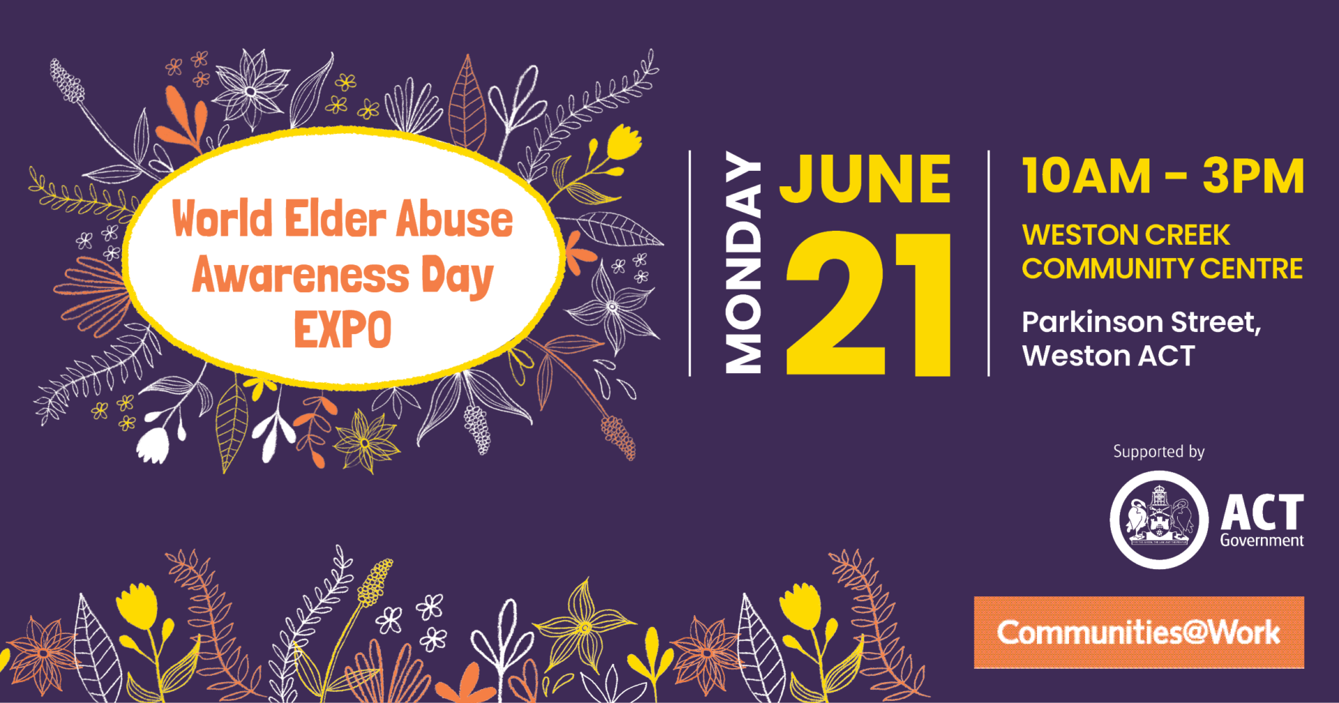 World Elder Abuse Awareness Day Expo 