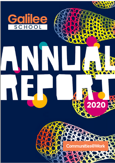 Galilee School Annual Report Web cover 2020