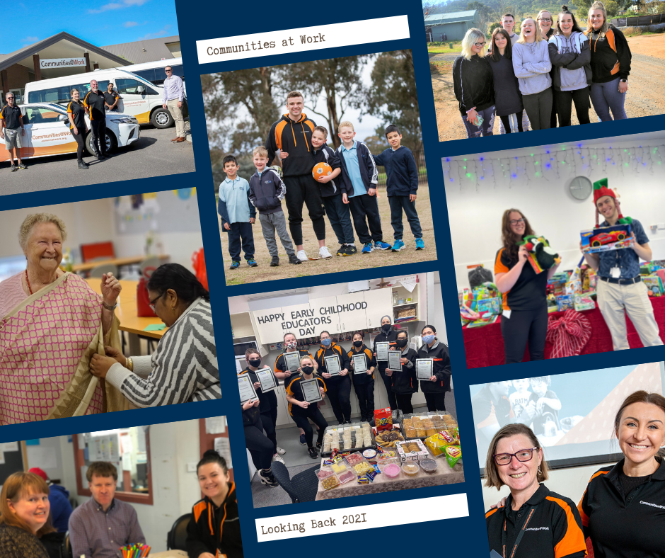 Communities at Work Collage 2021