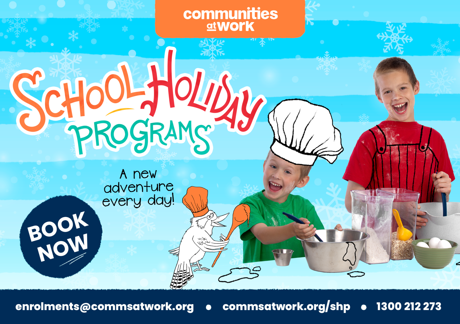 Winter Holiday Programs Open for Bookings