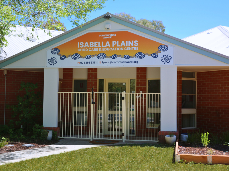 Isabella Plains Child Care and Education Centre Communities@Work Canberra