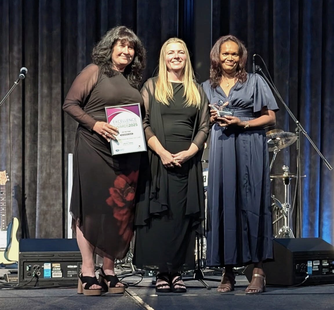 FDC Service of the Year Award 2025 on stage