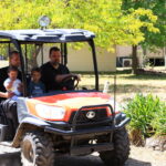 Lions Youth Haven farm buggy ride