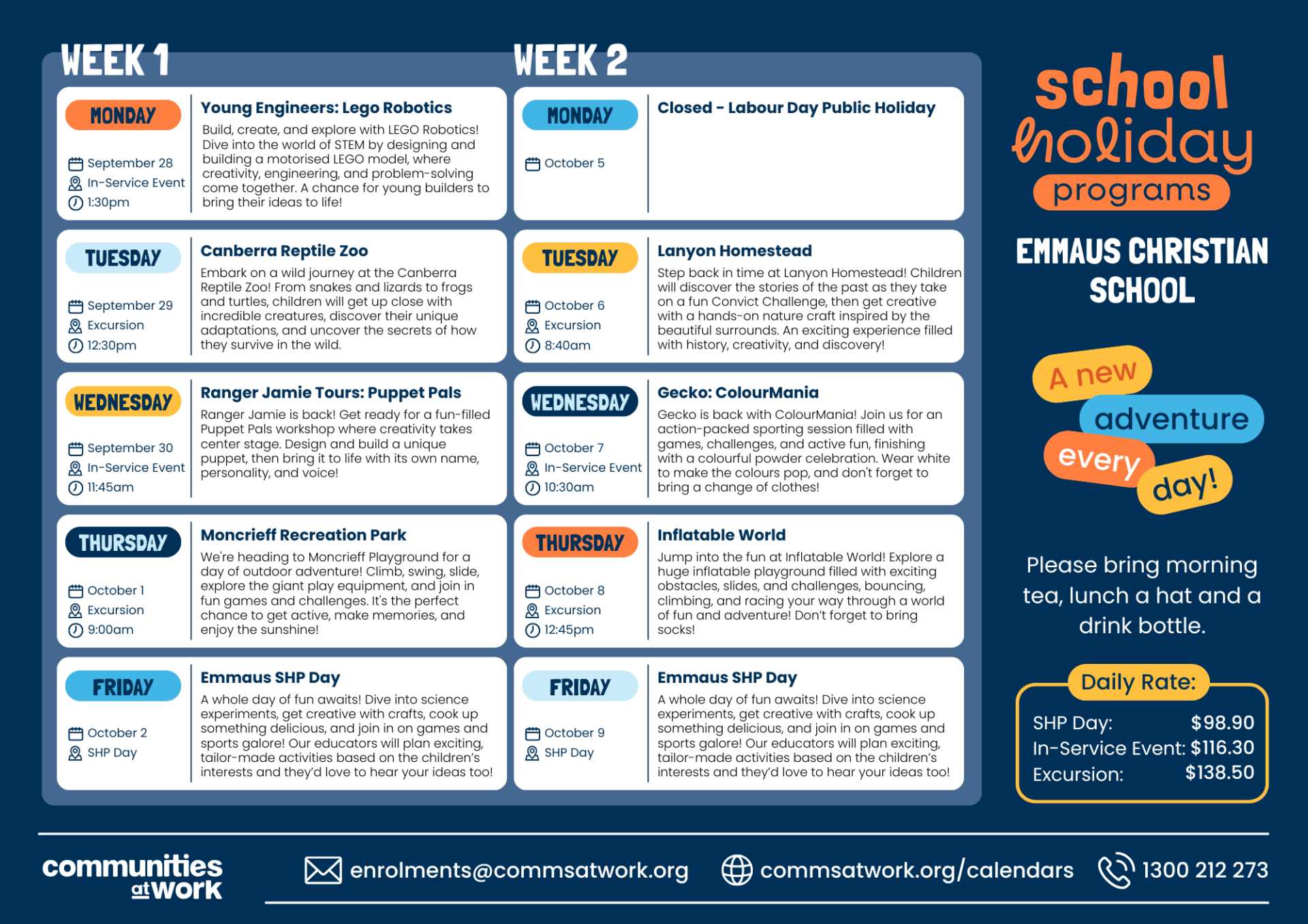 School_holiday_program_Canberra_Spring_Emmaus