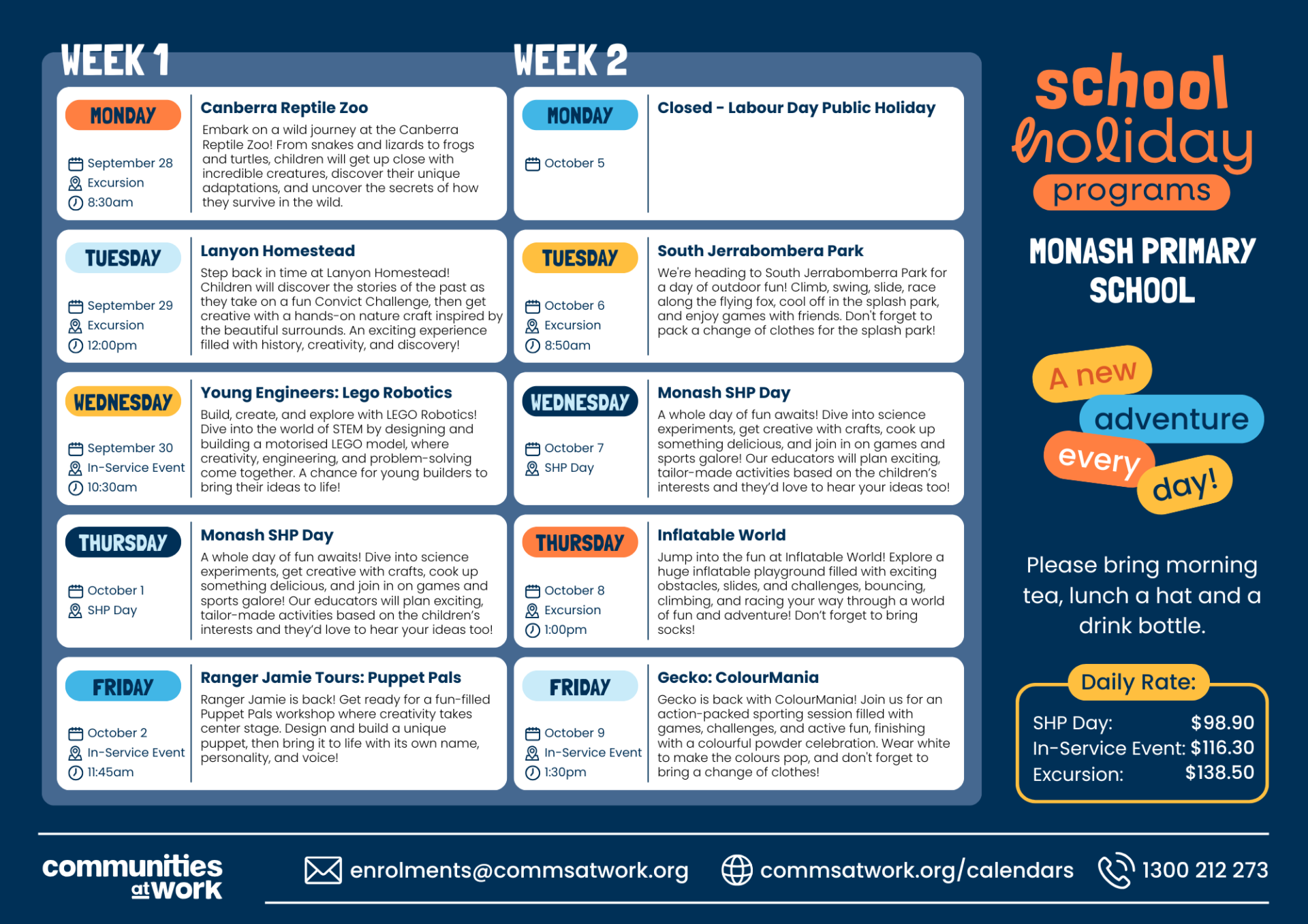 School_holiday_program_Canberra_Spring_Monash